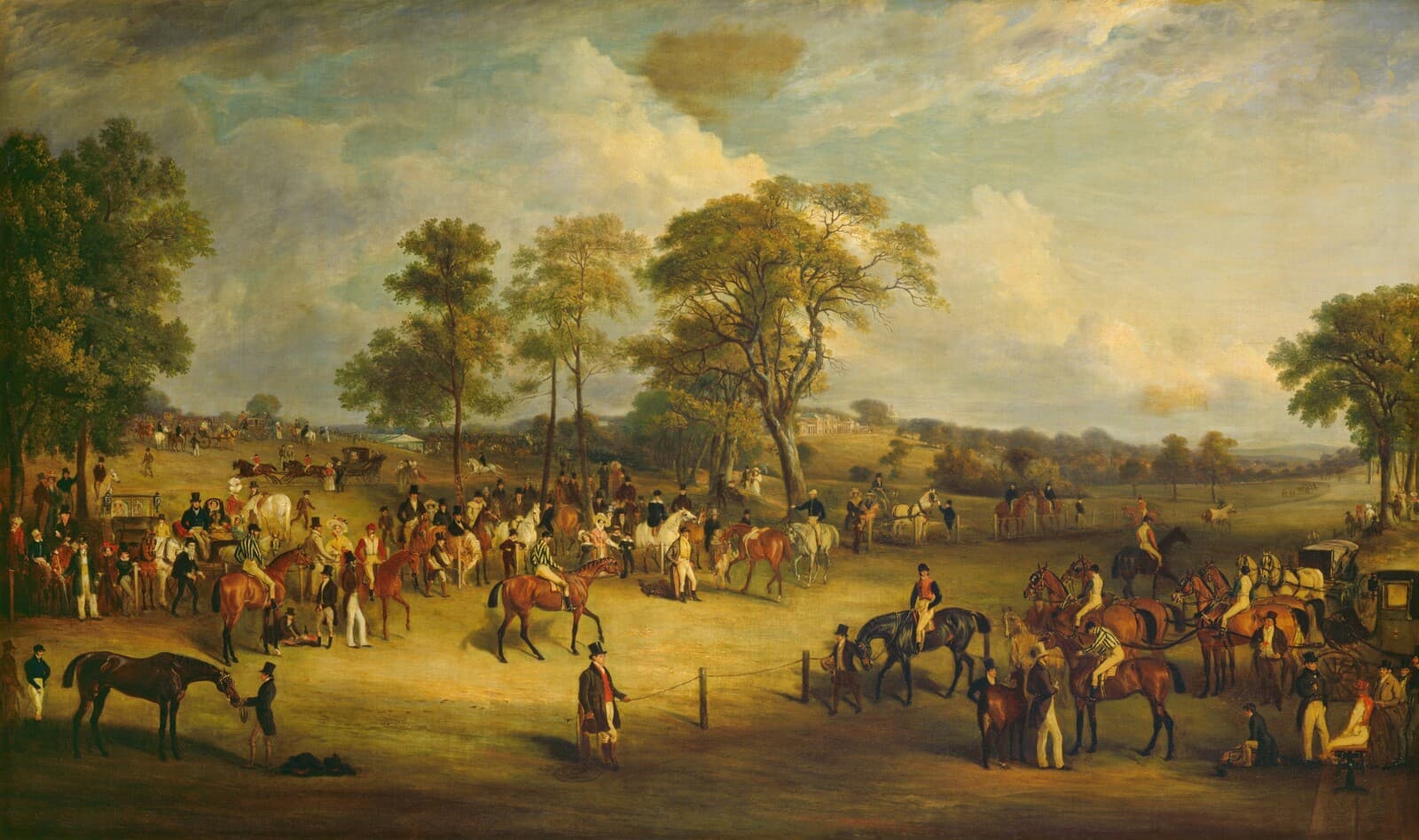 Heaton Park Races, an 1829 painting by John Ferneley